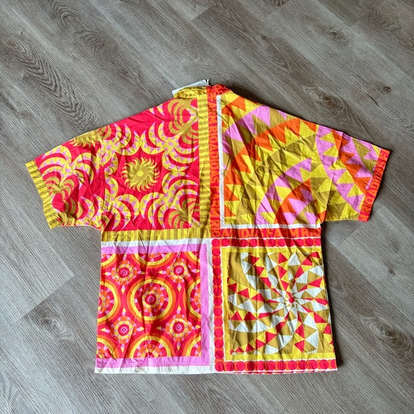 Adidas Farm Solar Kaleidoscope Pink Top - Picture 10 of 11